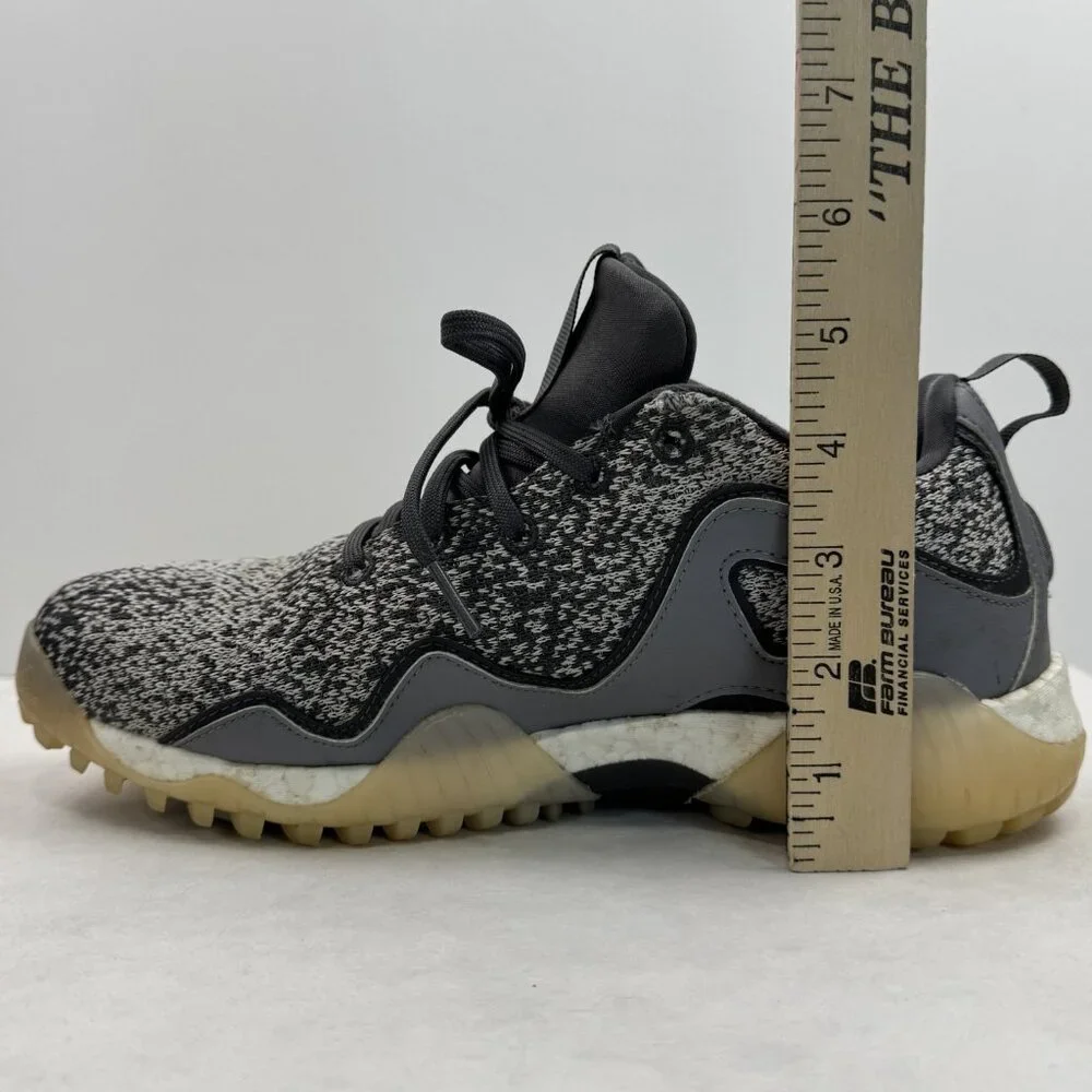 Adidas Mens Size 8 Gray Codechaos 21 Golf Shoes Primeblue Spikeless Lace Up - Picture 11 of 13